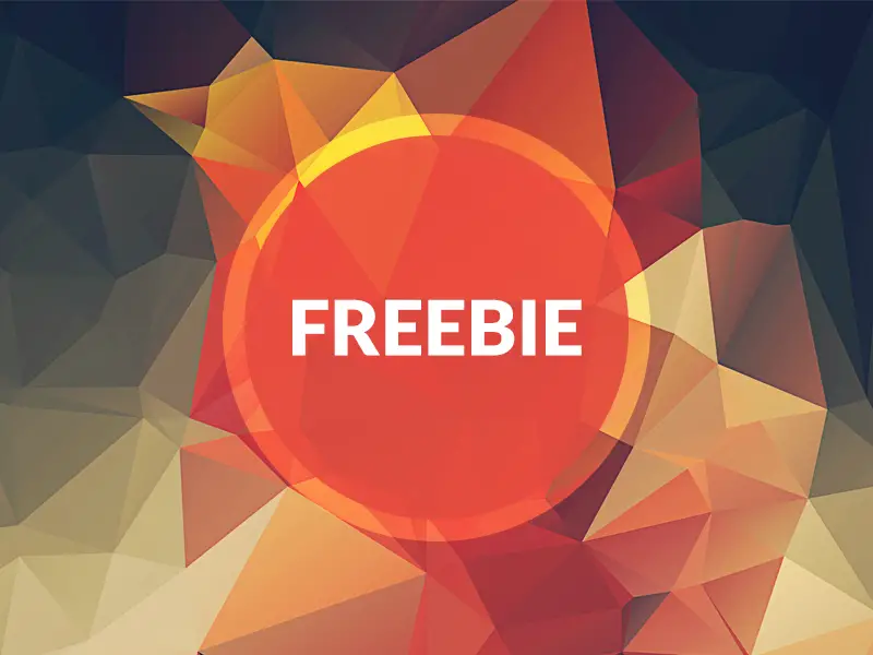 Free Polygonal Background Texture