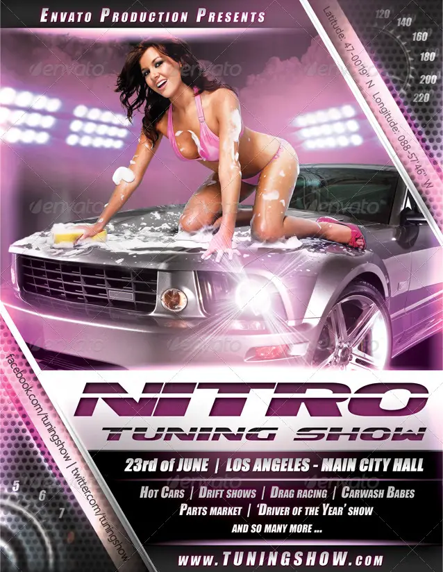 Nitro Tuning Show Flyer