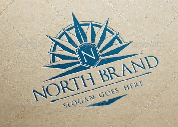 North Brand Logo Template
