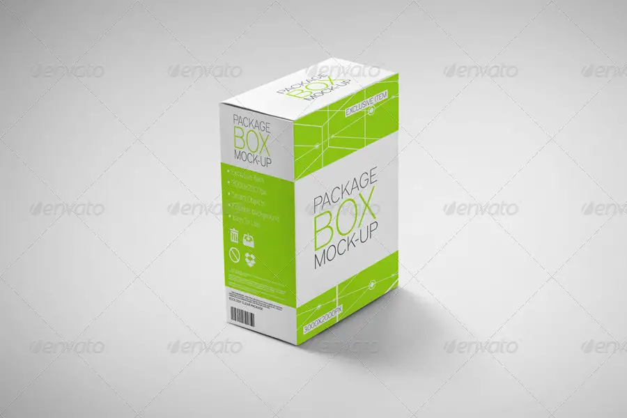 Package Box Mockup