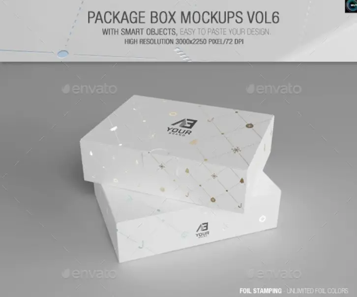Package Box Mockups Vol6