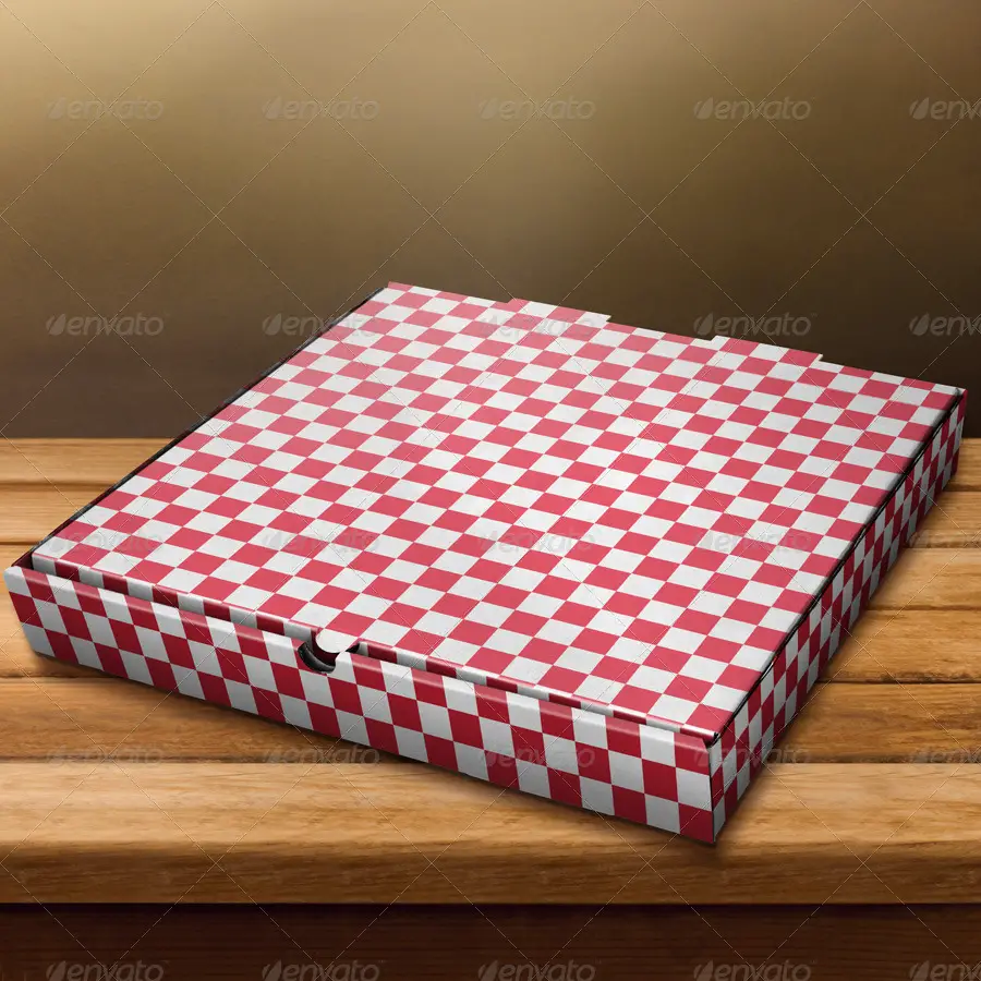 Pizza Box Mockup