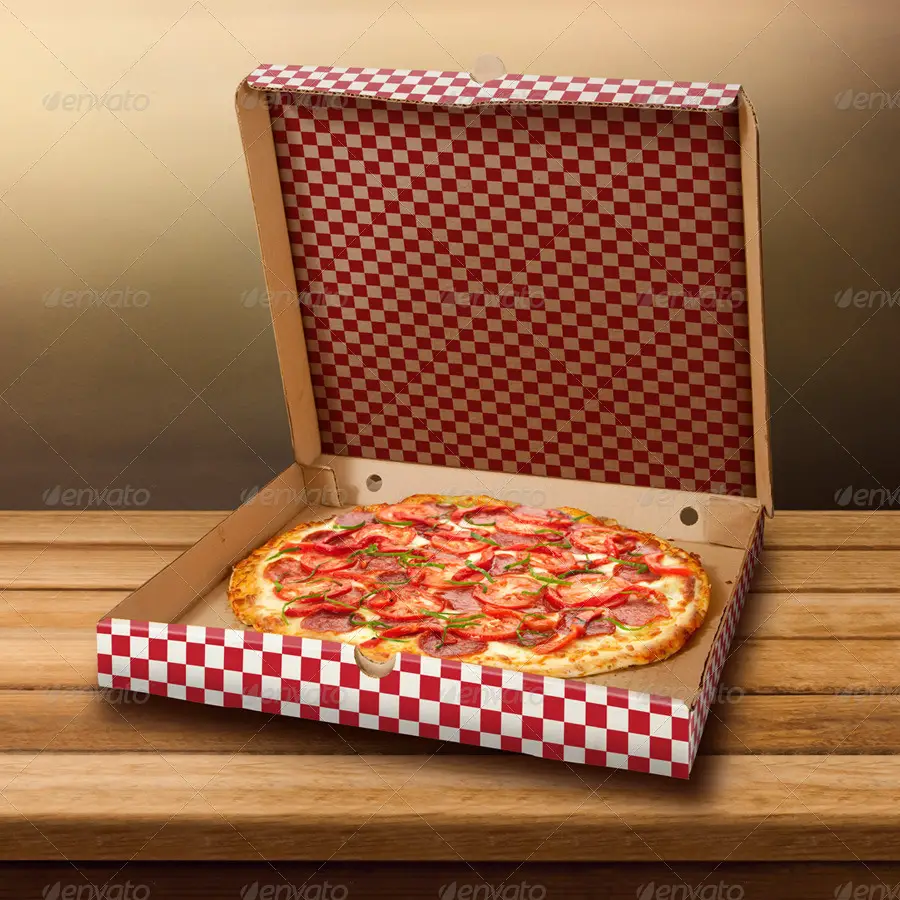 Pizza Box Mockup