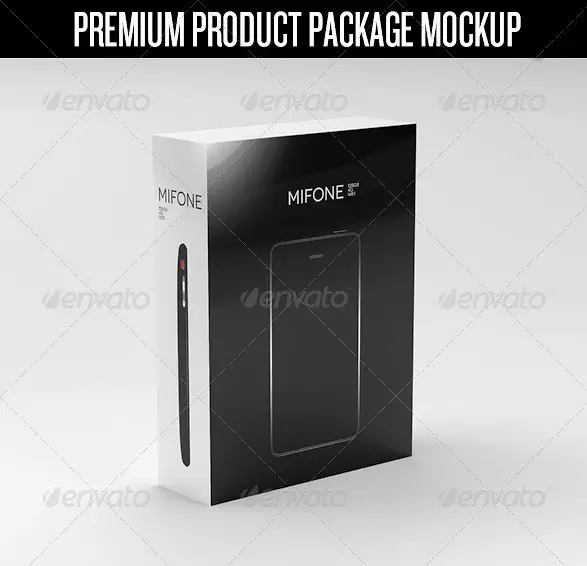 Premium Product Box / Package Mockup