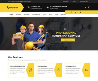 Best Services WordPress Themes For Selling Services