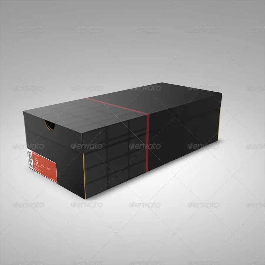 Shoe Box Mockup