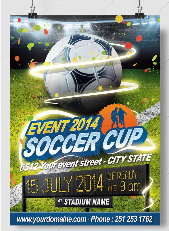 Soccer All Events Flyer