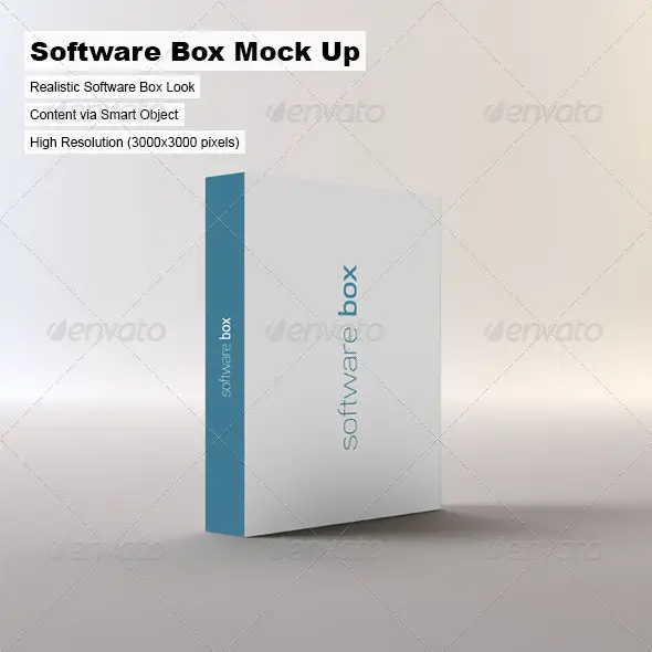 Software Box Mockup