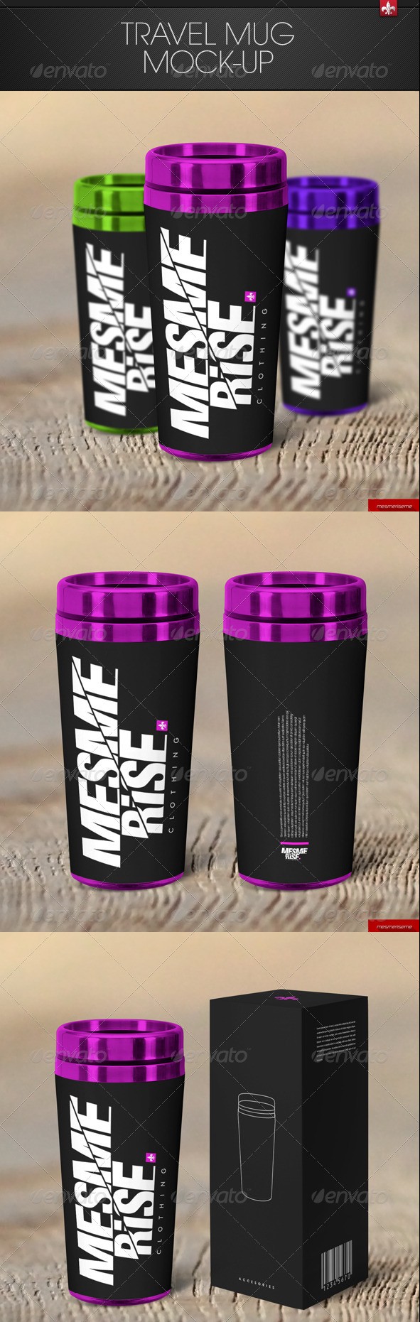 Travel Mug Mockup