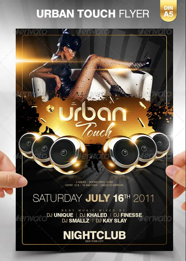 Urban Touch Party Flyer Template