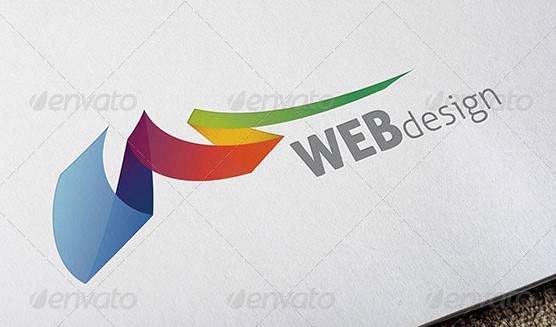 Web Design Colorful Logo