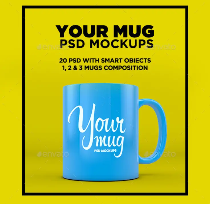 Your Mug - PSD Mockup