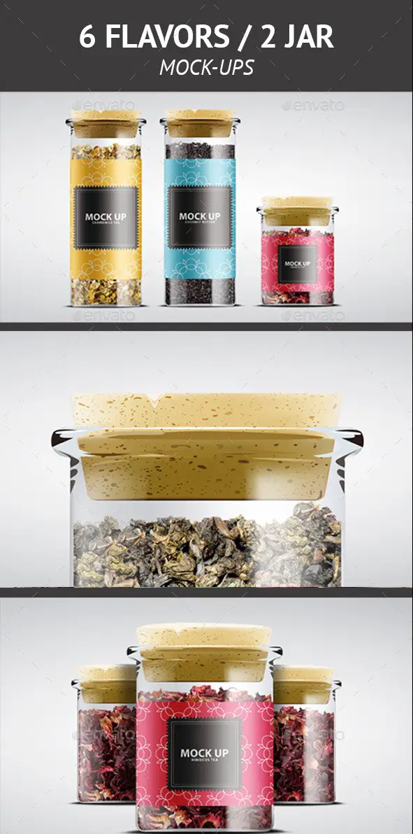 6 FLAVORS / 2 JAR