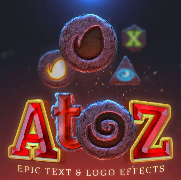 AtoZ: Epic Text & Logo Effect