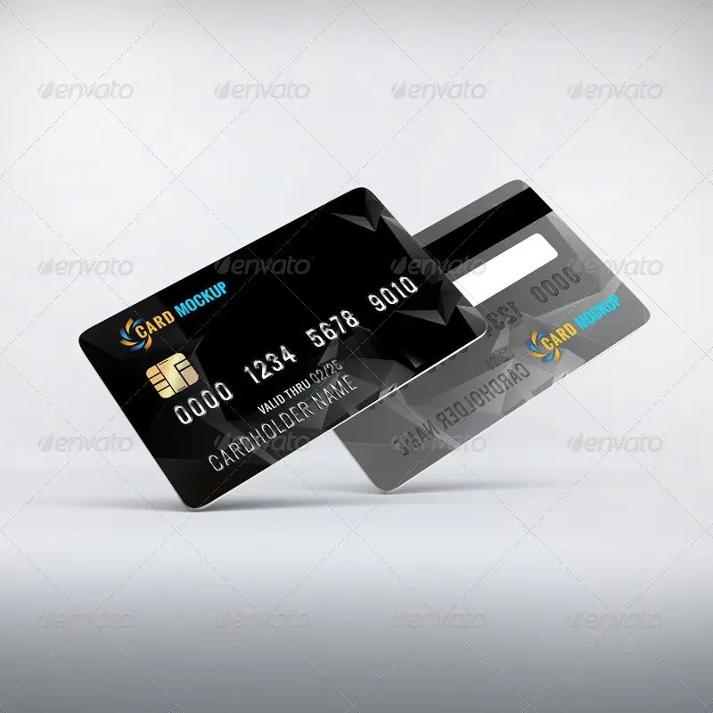 Bank Card Mockup