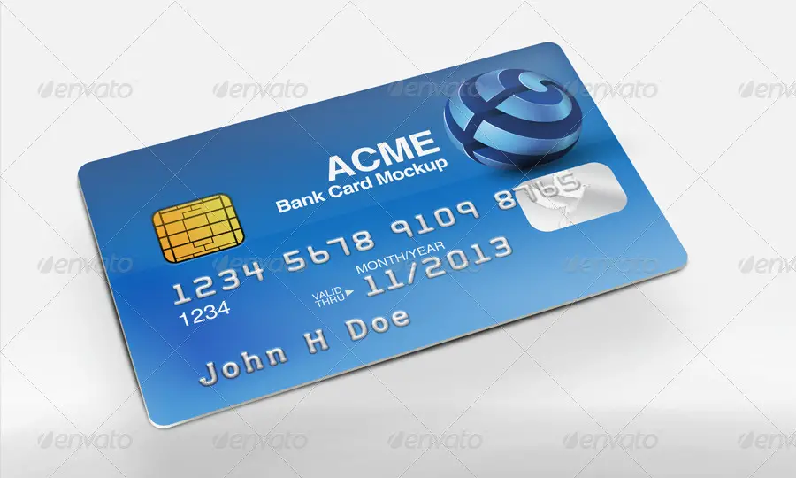 Bank Card Mockups