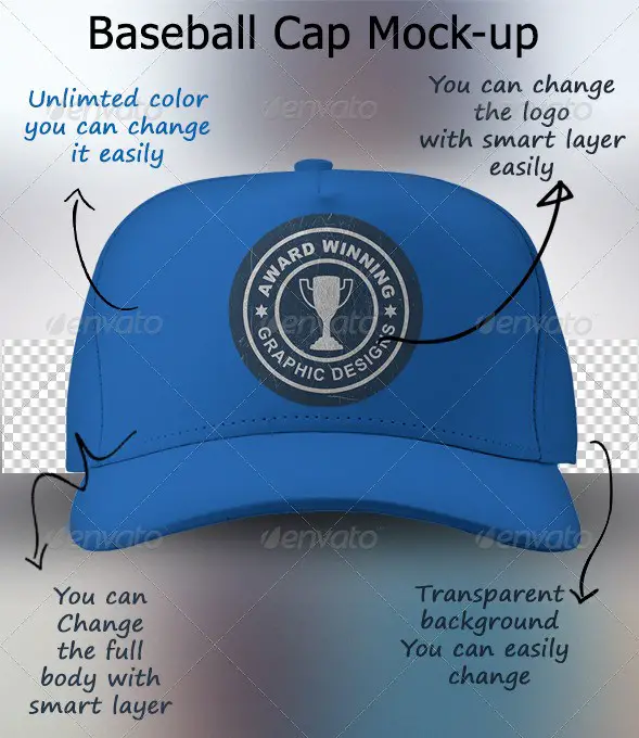 Baseball Cap Mockup