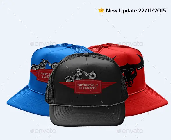 Baseball Hat Mockup V1