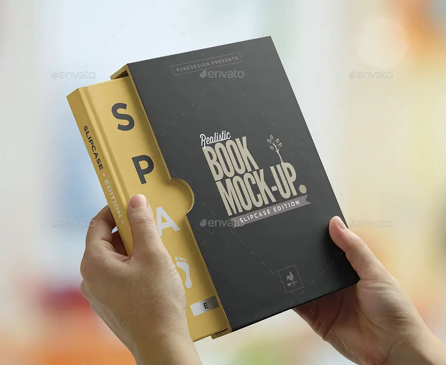 Book Mockup / Slipcase Edition