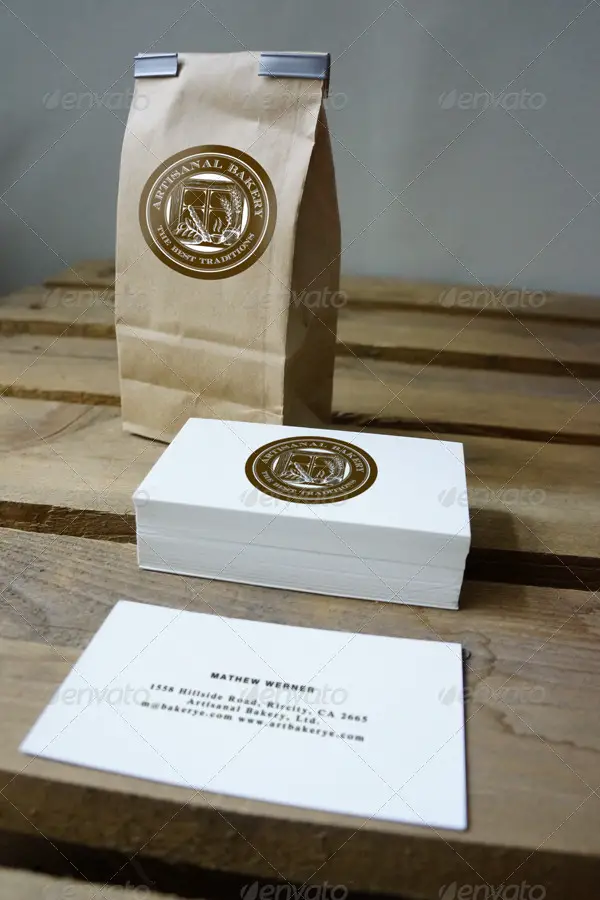 Brown Paper Bag Mockup