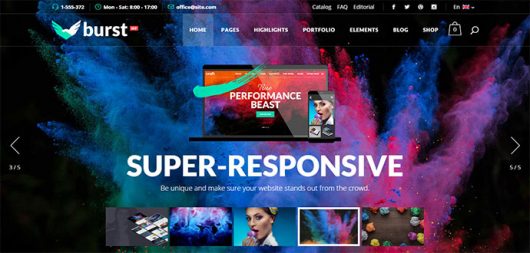 Vibrant and Colorful WordPress Themes