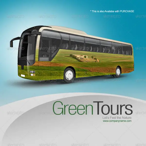 12+ Best Bus Mockup PSD For Bus Advertising Full Overview