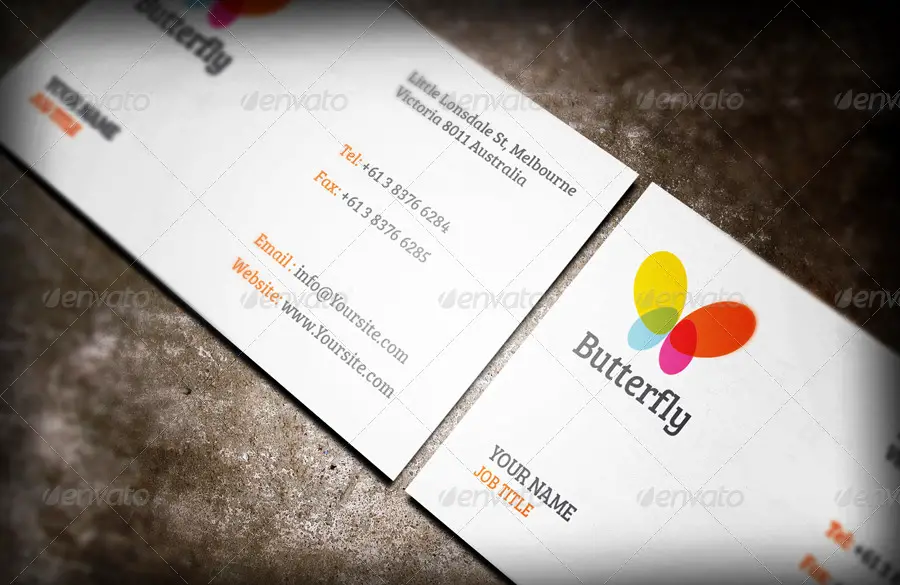 Business Card Mockup vol.4