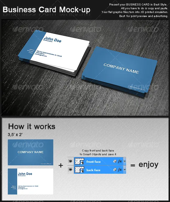 Business Card Mockup