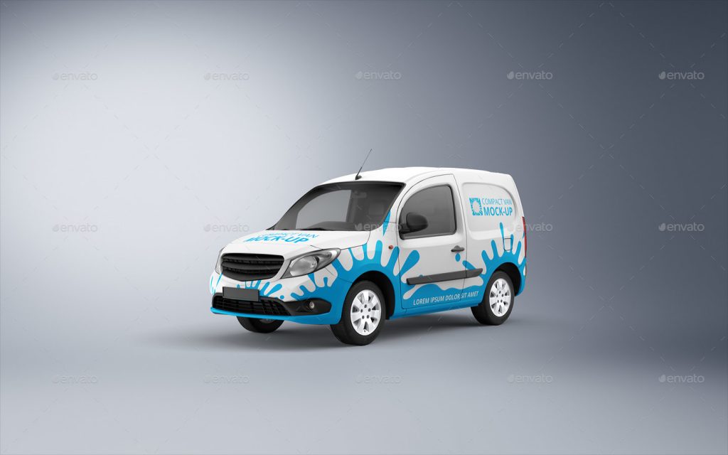 Compact Van Mockup