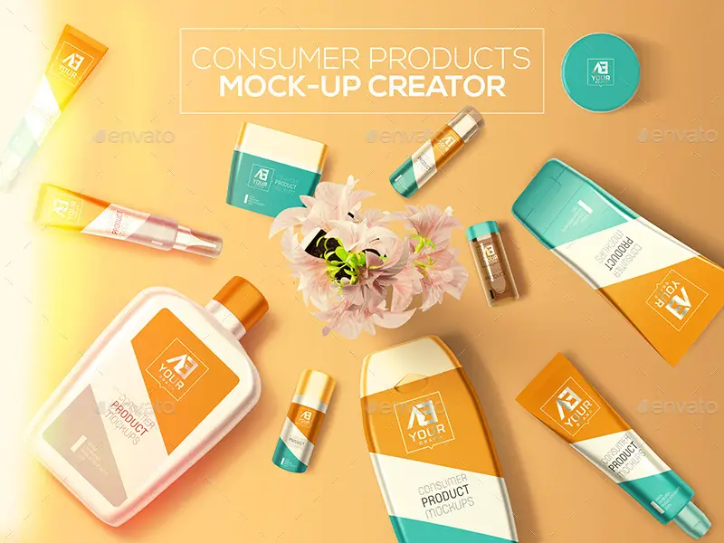Consumer Products Mockup