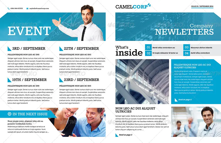 Corporate Newsletter Vol 1