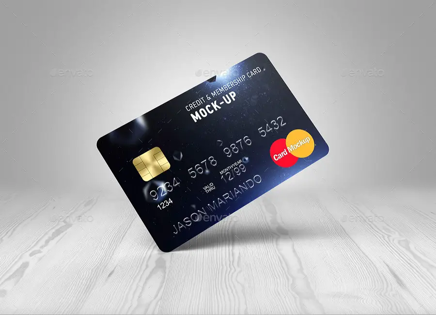 Credit / Bank Card Mock-Up