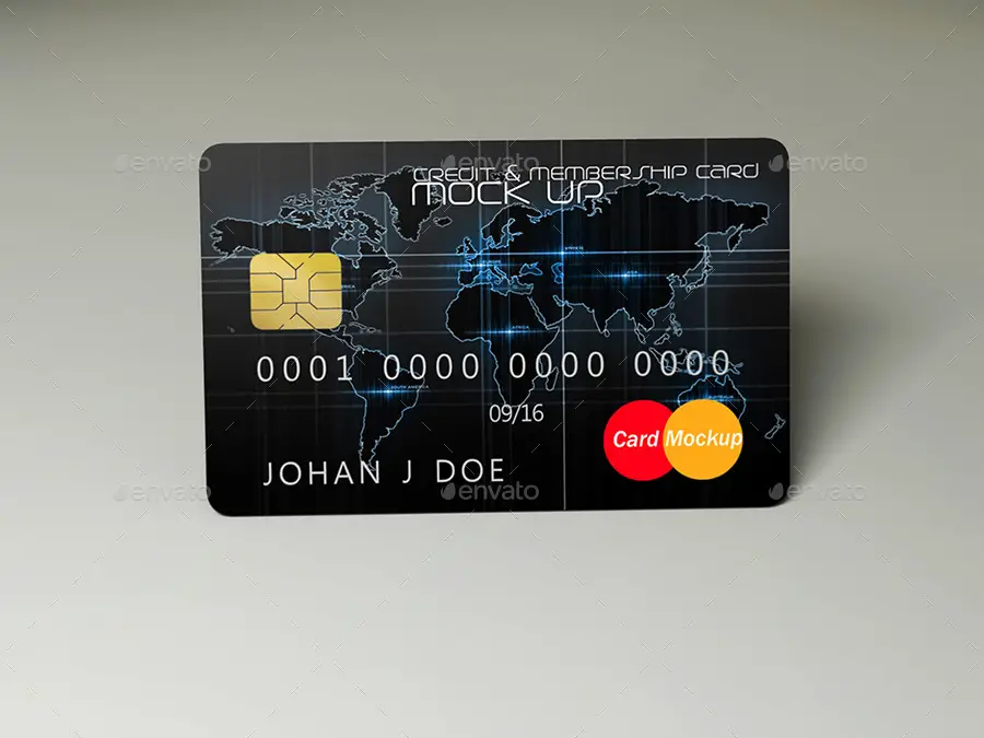 Credit Card Mockup