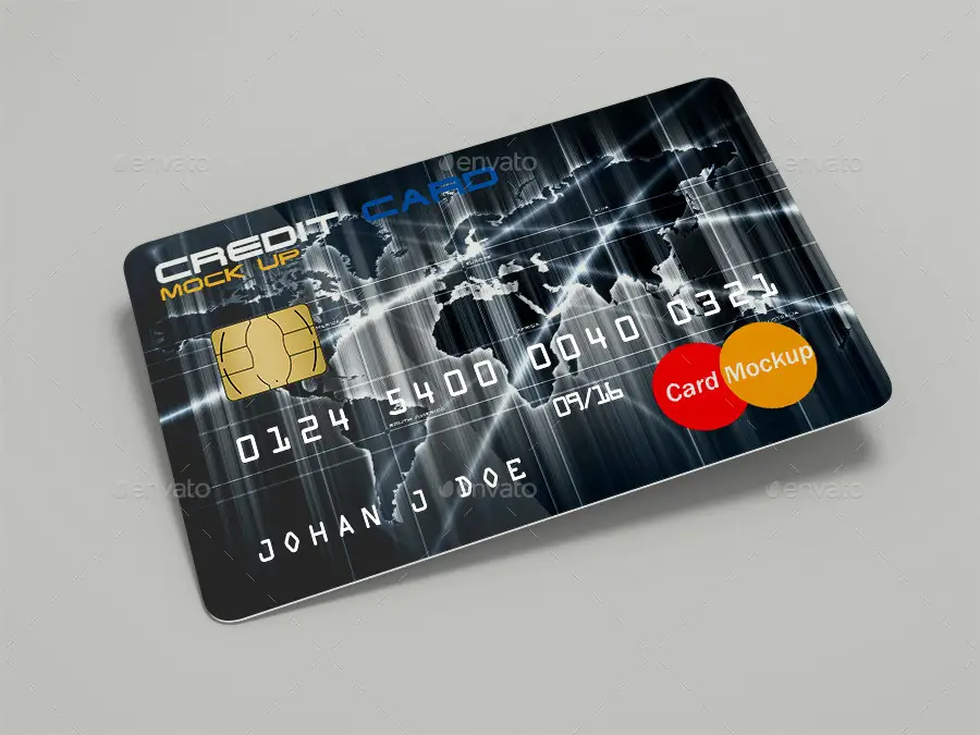 Credit Card Mockup