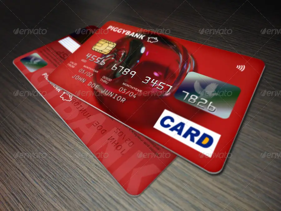 Credit Cards Mockup