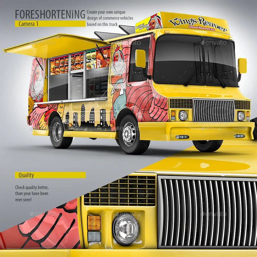 Food Truck Mockup