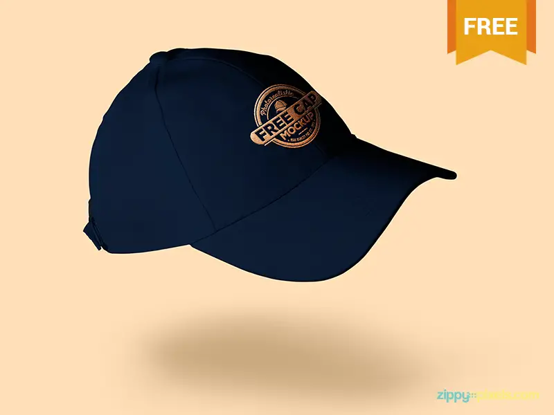 Free Baseball Cap Mockup