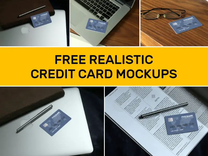 Free Credit Card Mockups