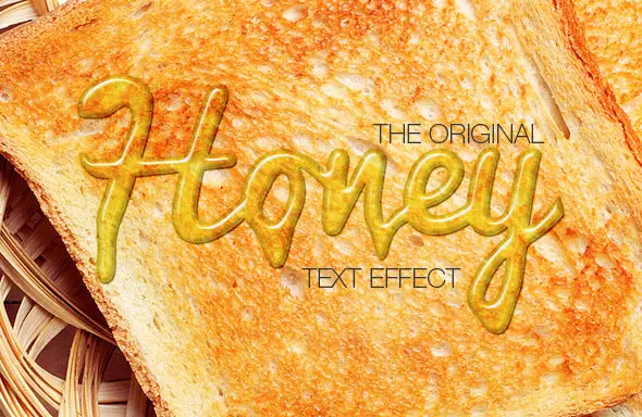 Honey Text Effect