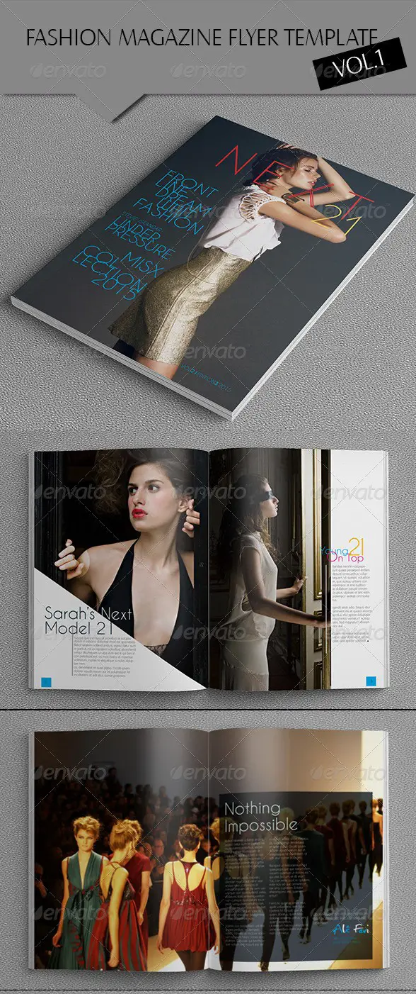 Indesign Fashion Magazine Template