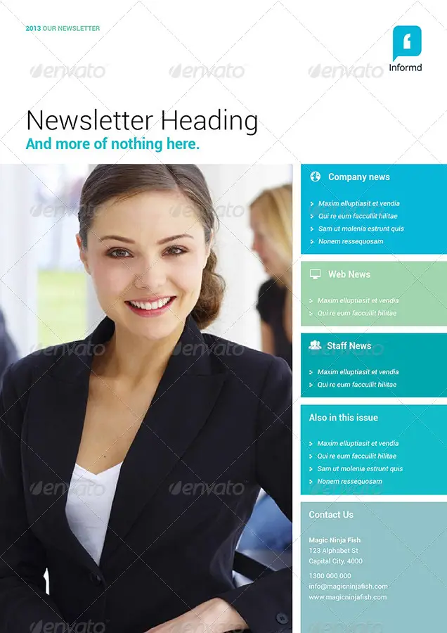 Informd - Newsletter Template