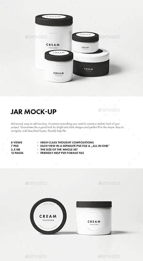 Jar Mockup