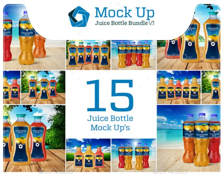 Juice Bottle Bundle V.1