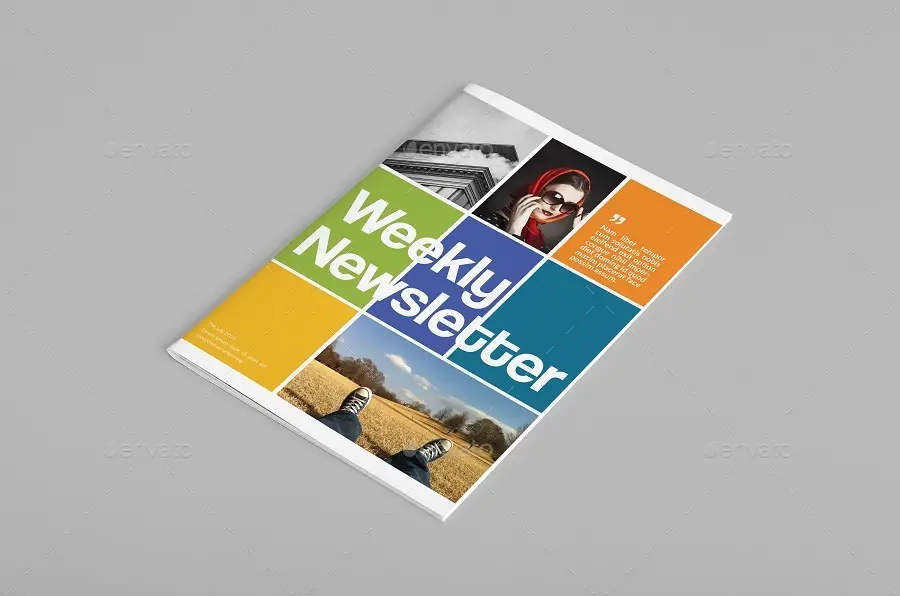 Modern Colorful Newsletter
