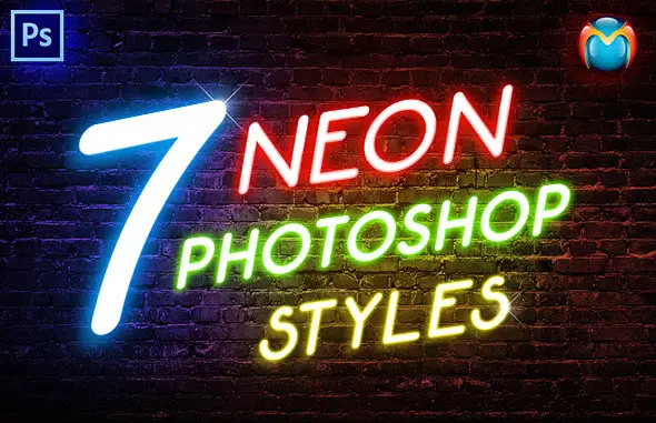 Neon Photoshop Styles