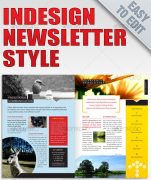 46+ Printable Newsletter Templates in PSD &amp; InDesign Formats - Detailed ...