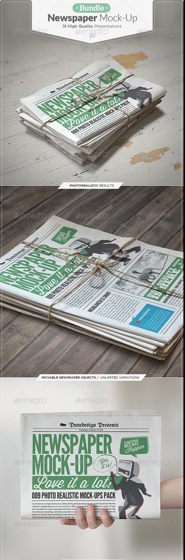 Newspaper-Mockup-Bundle