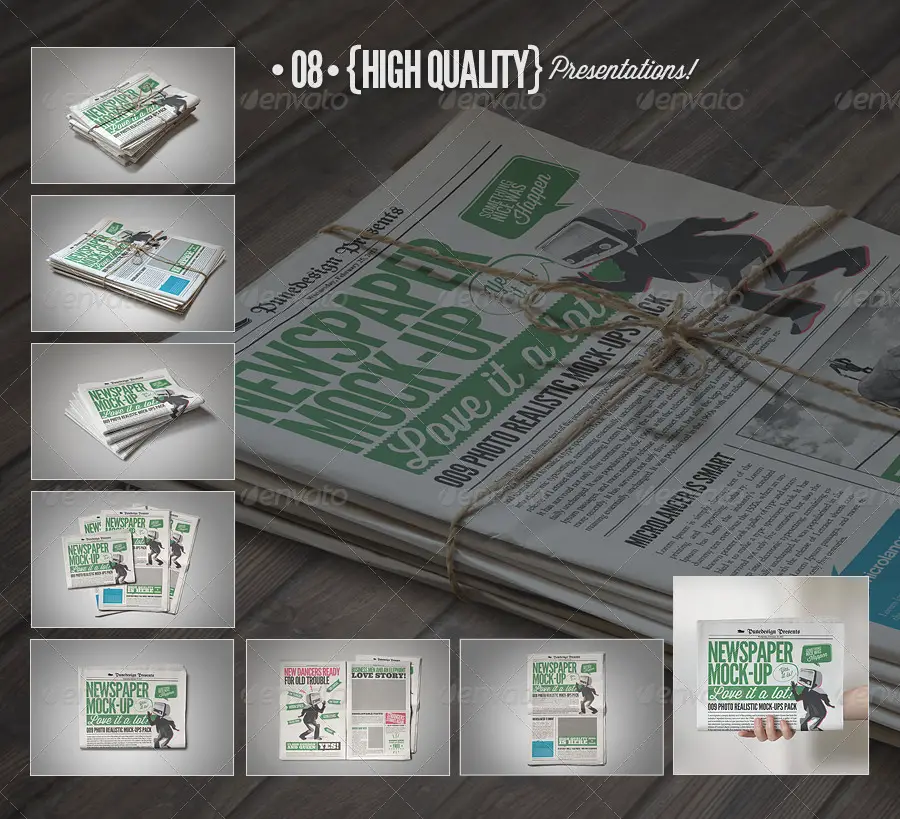 Newspaper Mockup