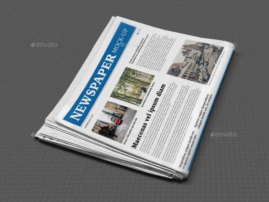 Newspaper Mockup