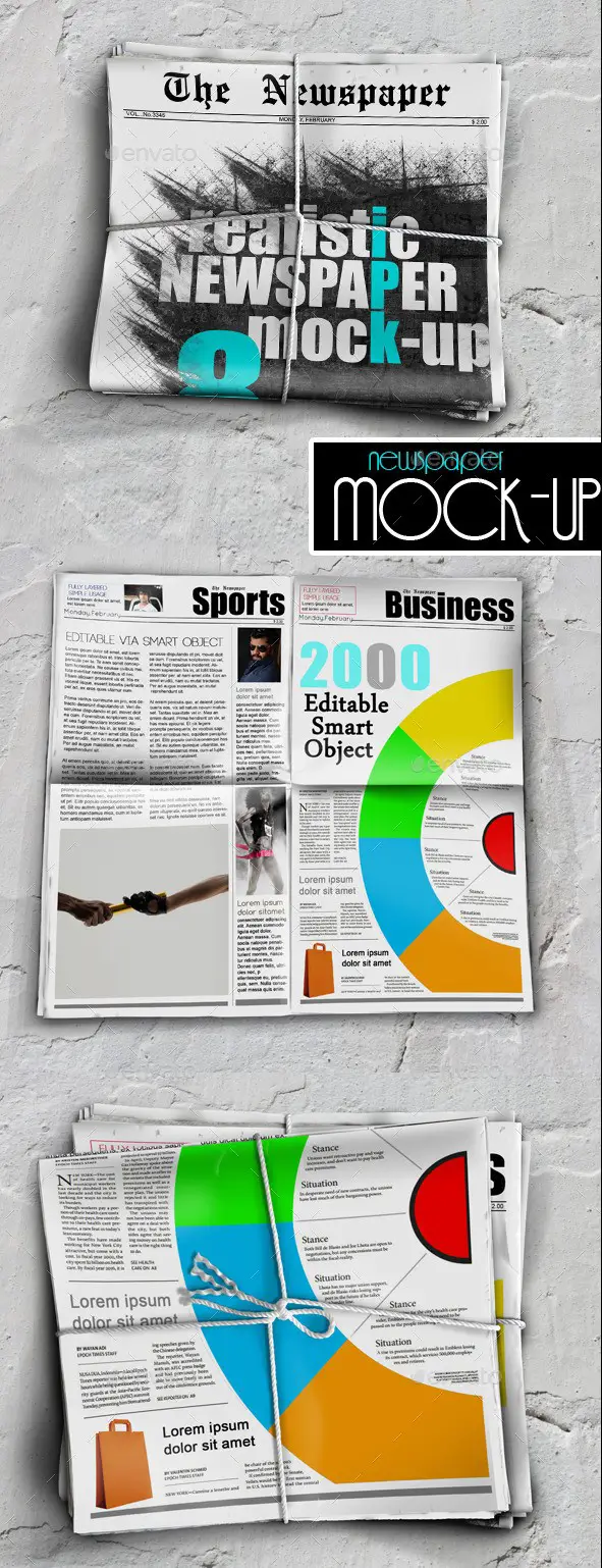 Newspaper Mockup